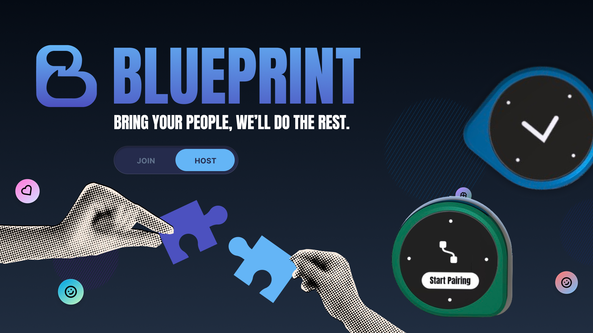 Blueprint — Event hosting made easy