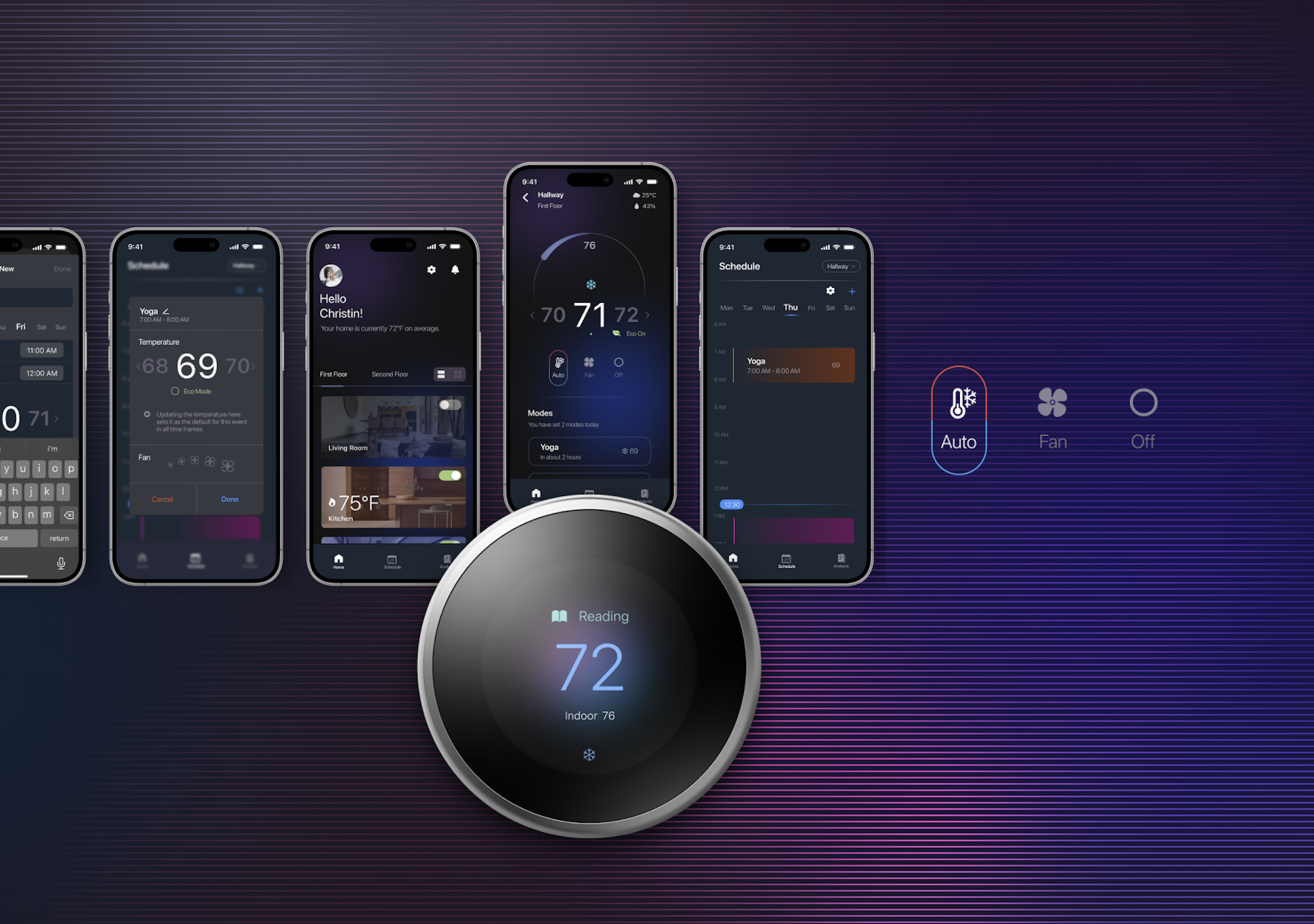 Nest Thermostat Redesign hero